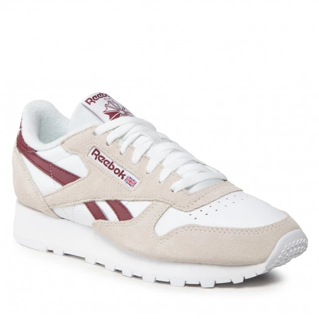 Chaussures De Sport Chaussures Reebok - Classic Leather GX8749 Clabur/Clabur/Ftwwht Beige, Blanc 1 Chaussures De Sport Chaussures Reebok - Classic Leather GX8749 Clabur/Clabur/Ftwwht Beige, Blanc