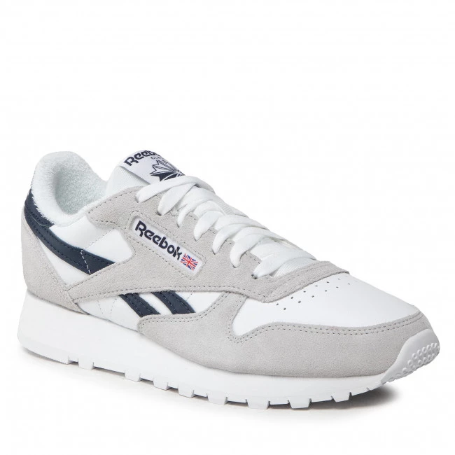 Chaussures De Sport Chaussures Reebok - Classic Leather GX8750 Vecnav/Vecnav/Ftwwht Multicolore, Gris 1 Chaussures De Sport Chaussures Reebok - Classic Leather GX8750 Vecnav/Vecnav/Ftwwht Multicolore, Gris