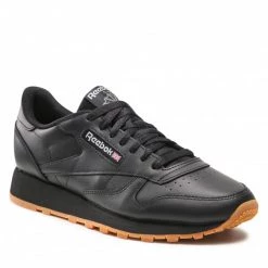 Chaussures De Sport Chaussures Reebok - Classic Leather GY0954 Cblack/Pugry5/Rbkg03 Noir