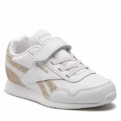 Chaussures De Sport Chaussures Reebok - Royal Cl Jog 3.0 1 GW3725 Ftwwht/Ftwwht/Goldmt Blanc