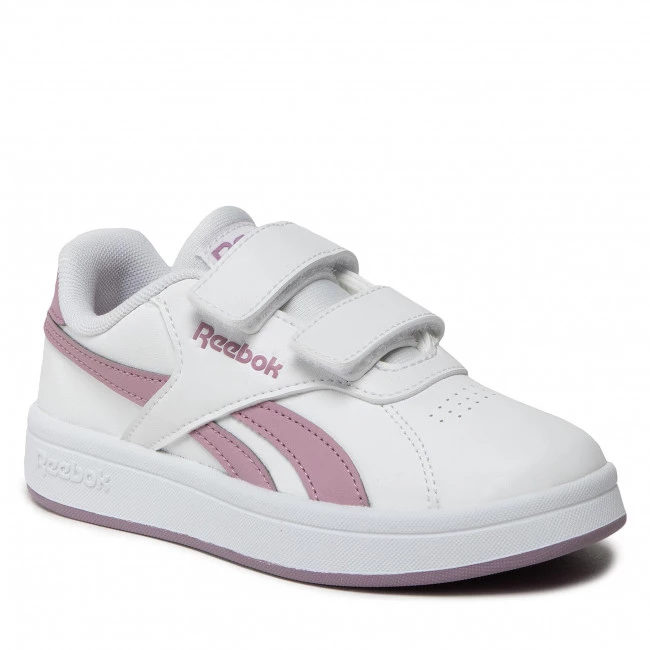 Enfant Chaussures Reebok - Am Court Alt GX1460 Ftwwht/Inflil/Ftwwht Blanc 1 Enfant Chaussures Reebok - Am Court Alt GX1460 Ftwwht/Inflil/Ftwwht Blanc