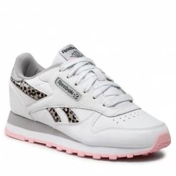 Chaussures De Sport Chaussures Reebok - Classic Leather GV8624 Ftwwht/Purgy3/Black Blanc