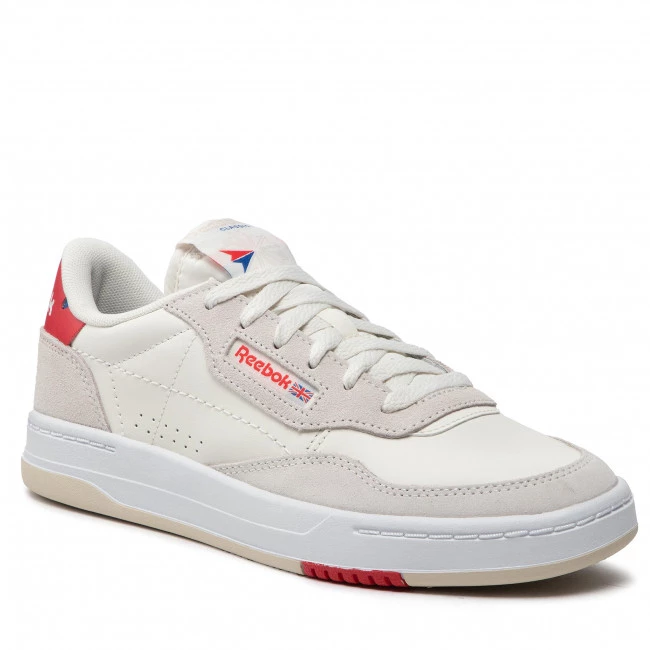 Chaussures De Sport Chaussures Reebok - Court Peak GX9434 Alabaster / Vector Red / Vector Blue Blanc 1 Chaussures De Sport Chaussures Reebok - Court Peak GX9434 Alabaster / Vector Red / Vector Blue Blanc