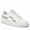 Chaussures De Sport Chaussures Reebok - Club C 85 Vegan GY9732 Chalk/Pnkglw/Forgrn Blanc