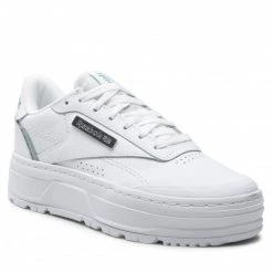 Chaussures De Sport Chaussures Reebok - Club C Double Geo GZ2158 Ftwwht/Seagry/Silvmt Blanc