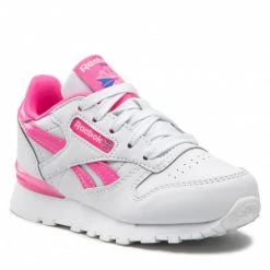 Chaussures De Sport Chaussures Reebok - Classic Leather Step N Fl GV8643 Ftwwht/Ftwwht/Atopnk Blanc