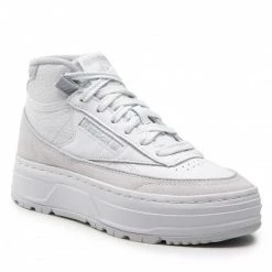 Chaussures De Sport Chaussures Reebok - Club C Geo Mid GY8782 Ftwwht/Clgry1/Cdgry2 Blanc