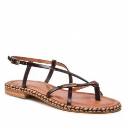 Femme Sandales LES TROPEZIENNES - Honatre 42311 Chocolate Marron