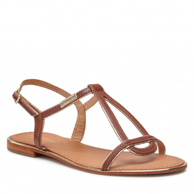 Femme Sandales LES TROPEZIENNES - Hamore 42748 Tan Marron 1 Femme Sandales LES TROPEZIENNES - Hamore 42748 Tan Marron