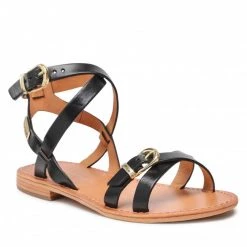 Femme Sandales LES TROPEZIENNES - Hepana 42761 Black Noir