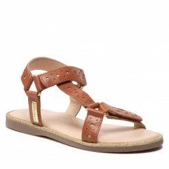Enfant Sandales LES TROPEZIENNES - Ieva 43138 Tan Marron
