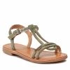 Enfant Sandales Les Tropeziennes - Badazar 43177 Tilleul Vert