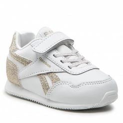 Chaussures De Sport Chaussures Reebok - Royal Cl Jog 3.0 1 GW3731 Ftwwht/Ftwwht/Goldmt Blanc