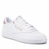 Chaussures De Sport Chaussures Reebok - Club C 85 GW7162 Ftwwht/Ftwwht/Rosgol Blanc