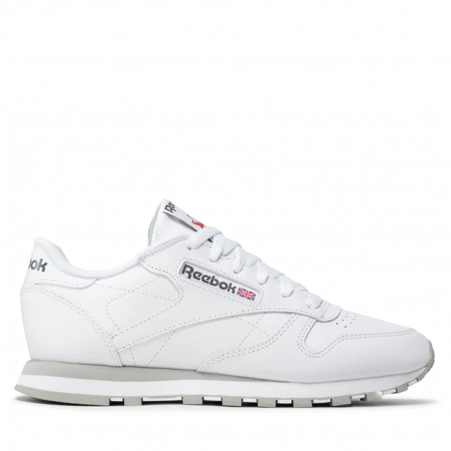 Unisexe Chaussures Reebok - Cl Lthr 2214 White/Light Grey Blanc 2 Unisexe Chaussures Reebok - Cl Lthr 2214 White/Light Grey Blanc – Image 2