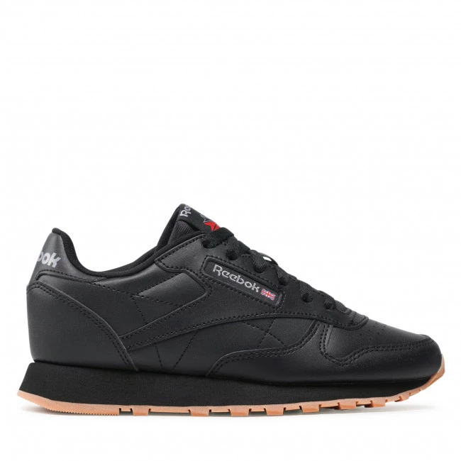 Chaussures De Sport Chaussures Reebok - Cl Lthr GZ6093 Cblack/Cblack/Rbkg02 Noir 2 Chaussures De Sport Chaussures Reebok - Cl Lthr GZ6093 Cblack/Cblack/Rbkg02 Noir – Image 2
