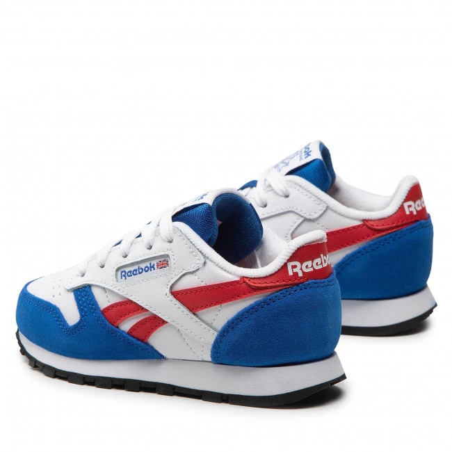 Chaussures De Sport Chaussures Reebok - Classic Leather HQ6303 Vecblu/Ftwwht/Vecred Blanc 2 Chaussures De Sport Chaussures Reebok - Classic Leather HQ6303 Vecblu/Ftwwht/Vecred Blanc – Image 2