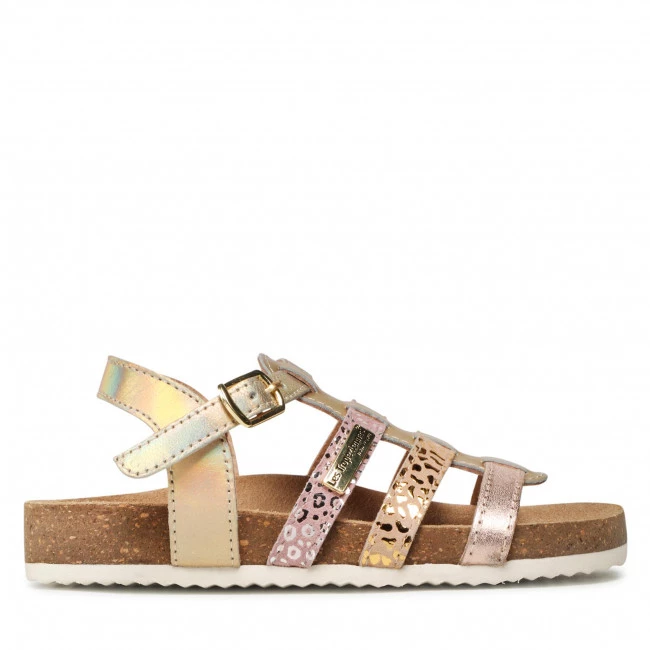 Enfant Sandales Les Tropeziennes - Izaz C42390 Pink/Multi Multicolore, Or 2 Enfant Sandales Les Tropeziennes - Izaz C42390 Pink/Multi Multicolore, Or – Image 2