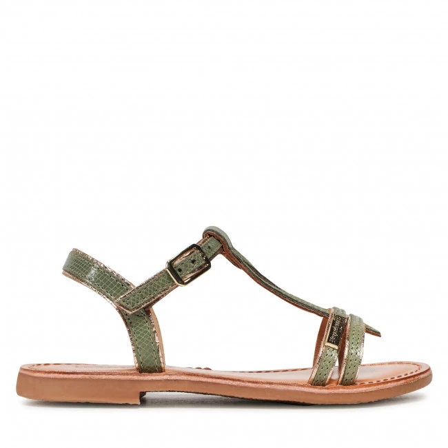 Enfant Sandales Les Tropeziennes - Badazar 43177 Tilleul Vert 2 Enfant Sandales Les Tropeziennes - Badazar 43177 Tilleul Vert – Image 2