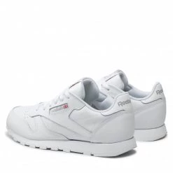 Unisexe Chaussures Reebok - Classic Leather 50151 White Blanc -Reebok Classic Soldes 03 0000197992522 ks