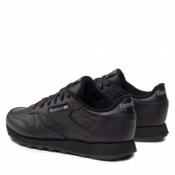 Unisexe Chaussures Reebok - Cl Lthr 2267 Black Noir -Reebok Classic Soldes 03 0000198762384 bs