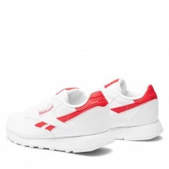 Chaussures De Sport Chaussures Reebok - Classic Vegan GY3612 Cloud White / Vector Red / Cloud White Blanc -Reebok Classic Soldes 03 0000209518528 st