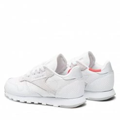 Chaussures De Sport Chaussures Reebok - Cl Lthr GW6172 Ftwwht/Mgsogr/Rhodon Blanc -Reebok Classic Soldes 03 0000209520750 is
