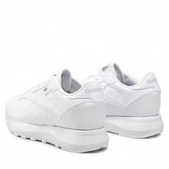 Unisexe Chaussures Reebok - Cl Lthr Sp GZ1596 Ftwwht/Ftwwht/Purgry2 Blanc -Reebok Classic Soldes 03 0000209521177 bs