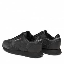 Chaussures De Sport Chaussures Reebok - Cl Lthr GZ6094 Cblack/Cblack/Cblack Noir -Reebok Classic Soldes 03 0000209521238 rz