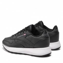 Chaussures De Sport Chaussures Reebok - Classic Sp Vegan GX8692 Cblack/Cblack/Purgry Noir -Reebok Classic Soldes 03 0000209521276 rz