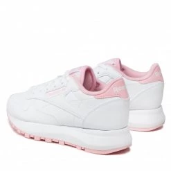 Chaussures De Sport Chaussures Reebok - Cl Tthr Sp GZ1599 Ftwwht/Pnkglw/Ftwwht Blanc -Reebok Classic Soldes 03 0000209585261 is