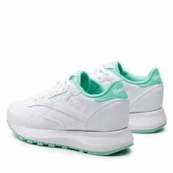 Chaussures De Sport Chaussures Reebok - Classic Leather SP GZ1600 Cloud White / Hint Mint / Cloud White Blanc -Reebok Classic Soldes 03 0000209585278 mk