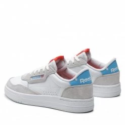 Femme Chaussures Reebok - Court Peak GW7564 Ftwwht/Clgry1/Dynred Blanc -Reebok Classic Soldes 03 0000209585414 ph