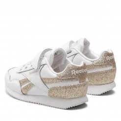 Chaussures De Sport Chaussures Reebok - Royal Cl Jog 3.0 1 GW3725 Ftwwht/Ftwwht/Goldmt Blanc -Reebok Classic Soldes 03 0000209991895 pl