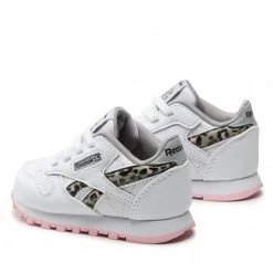 Chaussures De Sport Chaussures Reebok - Classic Leather GV8637 Ftwwht/Pugry3/Black Blanc -Reebok Classic Soldes 03 0000209994162 mg