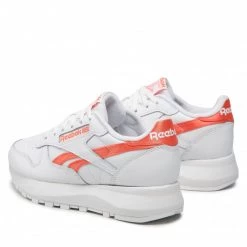 Chaussures De Sport Chaussures Reebok - Classic Leather SP GW3795 Cloud White / Cloud White / Semi Orange Flare Blanc -Reebok Classic Soldes 03 0000300004432 ki