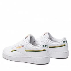 Chaussures De Sport Chaussures Reebok - Club C 85 Vegan GY7154 Ftwwht/Cogold/Drkgrn Blanc 8 Chaussures De Sport Chaussures Reebok - Club C 85 Vegan GY7154 Ftwwht/Cogold/Drkgrn Blanc -Reebok Classic Soldes 03 0000300004470 ph