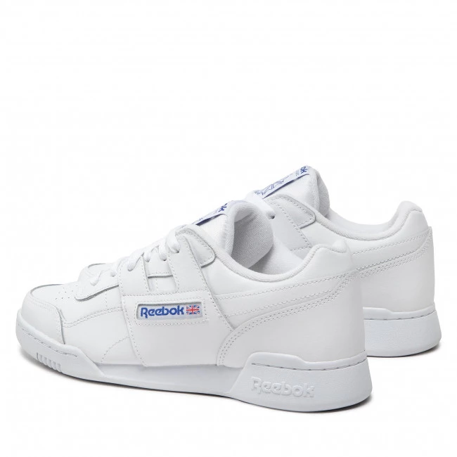 Chaussures De Sport Chaussures Reebok - Workout Plus HP5909 Ftwwht/Ftwwht/Clacob Blanc 3 Chaussures De Sport Chaussures Reebok - Workout Plus HP5909 Ftwwht/Ftwwht/Clacob Blanc – Image 3