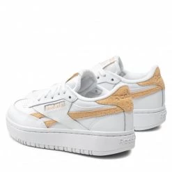 Chaussures De Sport Chaussures Reebok - Club C Double Revenge GY1382 Ftwwht/Ftwwht/Sahara Blanc -Reebok Classic Soldes 03 0000300005095 bs