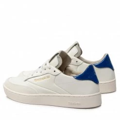 Chaussures De Sport Chaussures Reebok - Club C Clean GY1384 Chalk/Chalk/Vecblu Blanc -Reebok Classic Soldes 03 0000300005132 ks