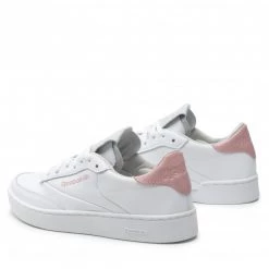 Chaussures De Sport Chaussures Reebok - Club C Clean GZ2237 Ftwwht/Smoros/Pugry2 Blanc -Reebok Classic Soldes 03 0000300005330 ks