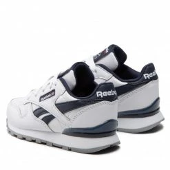 Chaussures De Sport Sneakers Reebok - Classic Leather Step N Fl GV8642 Ftwwht/Ftwwht/Vecnav Blanc -Reebok Classic Soldes 03 0000300116876 ki