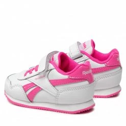 Chaussures De Sport Chaussures Reebok - Royal Cl Jog 3.0 1 GW3746 Ftwwht/Ftwwht/Atopnk Blanc -Reebok Classic Soldes 03 0000300393604 bs