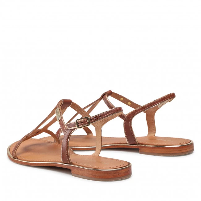 Femme Sandales LES TROPEZIENNES - Hamore 42748 Tan Marron 3 Femme Sandales LES TROPEZIENNES - Hamore 42748 Tan Marron – Image 3