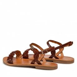 Femme Sandales LES TROPEZIENNES - Hortense 42283 Tan Marron -Reebok Classic Soldes 03 0000300490471 rz