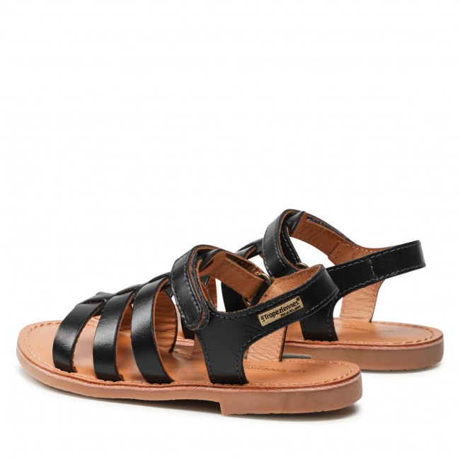 Enfant Sandales Les Tropeziennes - Badox C42327 Navy Noir 3 Enfant Sandales Les Tropeziennes - Badox C42327 Navy Noir â Image 3