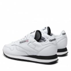 Chaussures De Sport Chaussures Reebok - Classic Leather GW3331 Cloud White / Core Black / Cloud White Blanc -Reebok Classic Soldes 04 0000209518191 pa