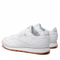 Femme Chaussures Reebok - Classic Leather GY0956 Ftwwht/Pugry3/Rbkg03 Blanc -Reebok Classic Soldes 04 0000209585582 fp