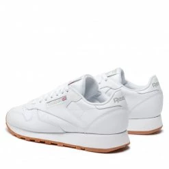 Homme Chaussures Reebok - Classic Leather GY0952 Ftwwht/Pugry3/RbkG03 Blanc -Reebok Classic Soldes 04 0000209586022 ts