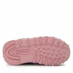 Chaussures De Sport Chaussures Reebok - Classic Leather GV8637 Ftwwht/Pugry3/Black Blanc -Reebok Classic Soldes 04 0000209994162 mg